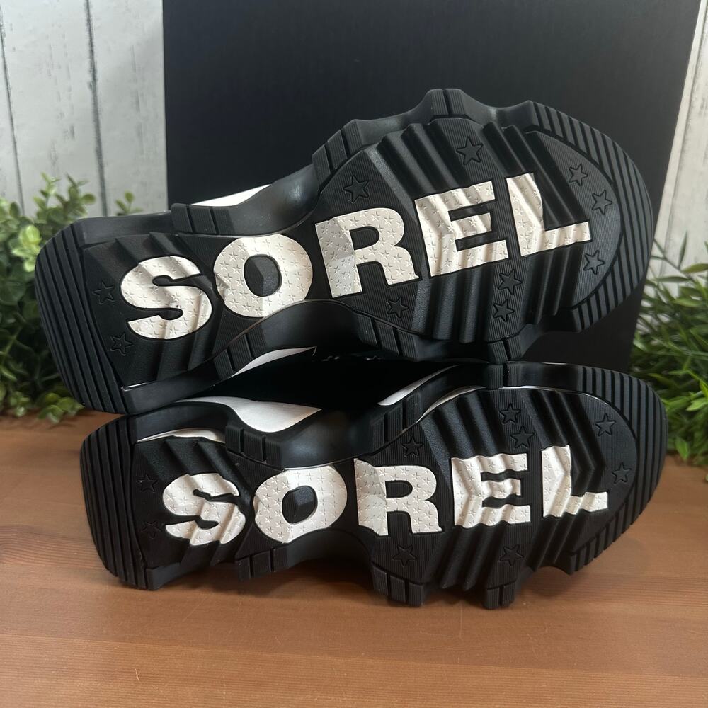 Sorel Women's Kinetic Impact Conquest Plus Waterproof Boots Black Size 8 - Picture 9 of 9